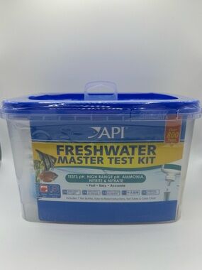 API Freshwater Master Test Kit Aquarium pH Ammonia Nitrite Nitrate New